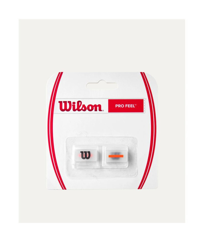 Antivibrateur de Tennis Wilson Shift Dampener 2Pk Clear Clear/