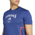 T-shirt de Fitness adidas D4T Heritage Homme Bleu Foncé