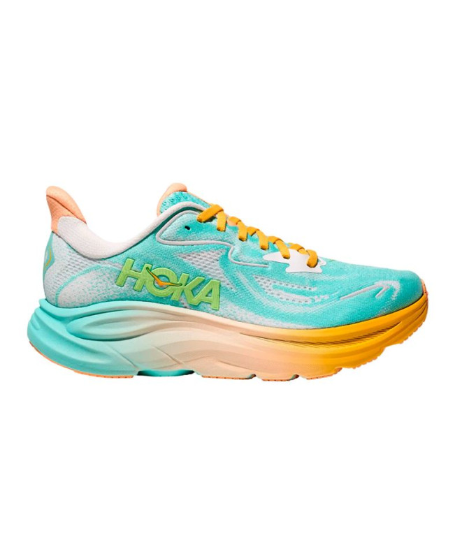 Chaussures de Running Hoka Clifton 10 Enfant Bleu