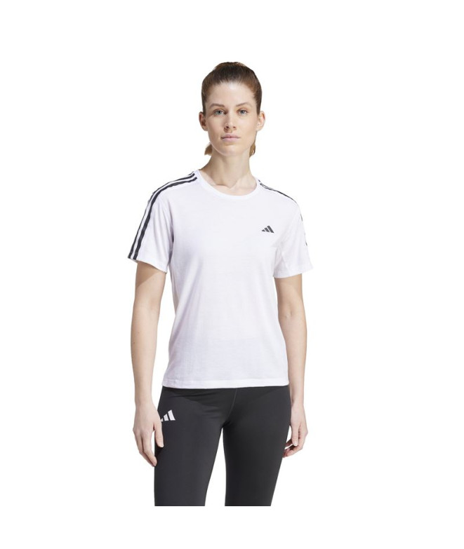 Camiseta de Running adidas Own The Run 3 Bandas...