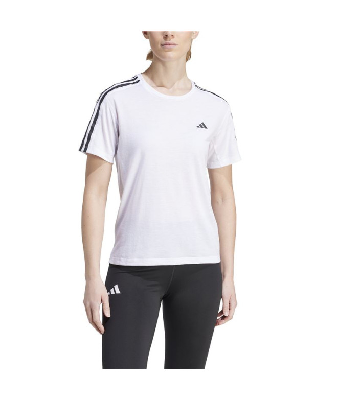 Camiseta de Running adidas Own The Run 3 Bandas...