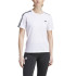 Camiseta de Running adidas Own The Run 3 Bandas Mulher Branco
