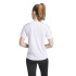 Camiseta de Running adidas Own The Run 3 Bandas Mulher Branco