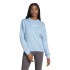 Moletom adidas Lin French Terry Swt Mulher Azul/Branco