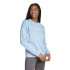 Moletom adidas Lin French Terry Swt Mulher Azul/Branco