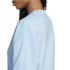 Moletom adidas Lin French Terry Swt Mulher Azul/Branco