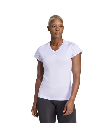 T-shirt de Fitness adidas We Min Femme Tonvio/Blanco 2