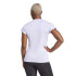 Camiseta de Fitness adidas We Min Mulher Tonvio/Branco