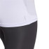 Camiseta de Fitness adidas We Min Mulher Tonvio/Branco