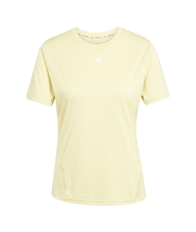 Camiseta de Fitness adidas Wtr D4T Mulher Azul Menta