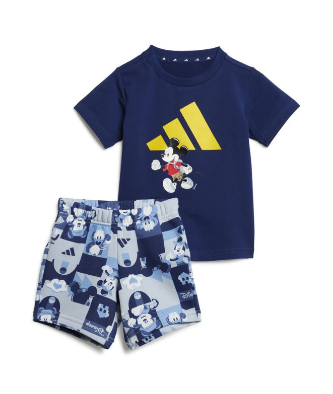 Conjunto adidas I Dy Mm Set Bebés Azul Oscuro