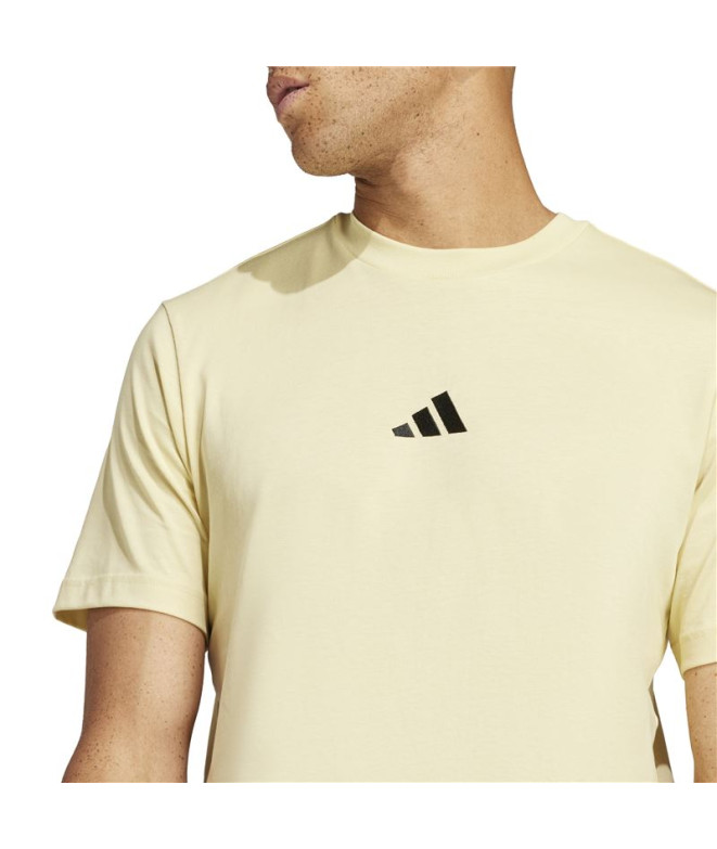 T-shirt adidas Sl Sj Homme Bleu Menthe/Noir