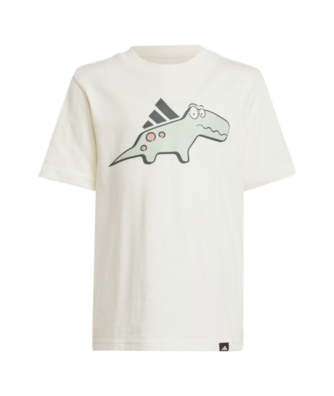 Camiseta adidas Lk Adrpt Infantil Branco