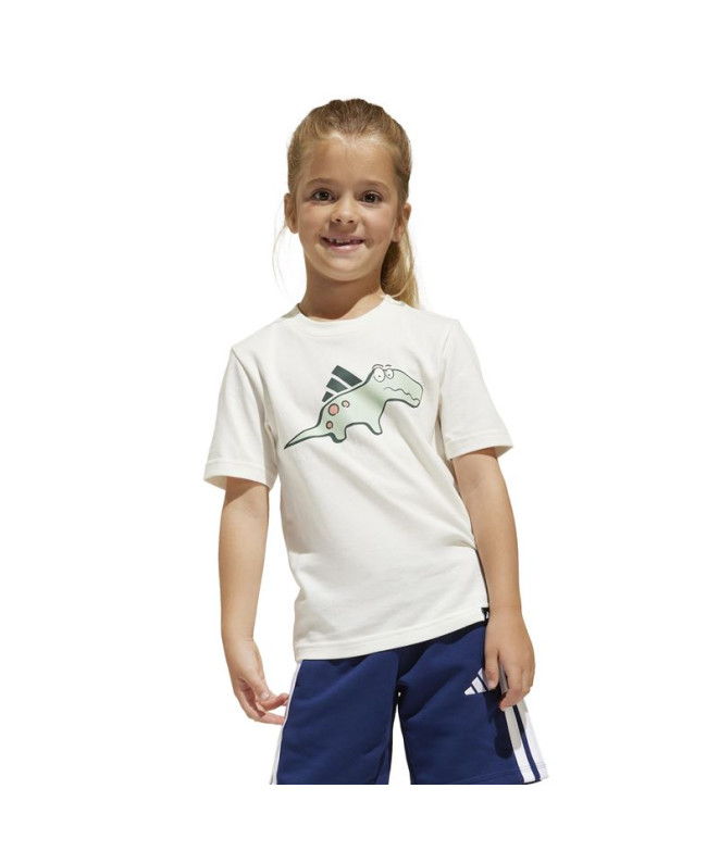 Camiseta adidas Lk Adrpt Infantil Branco