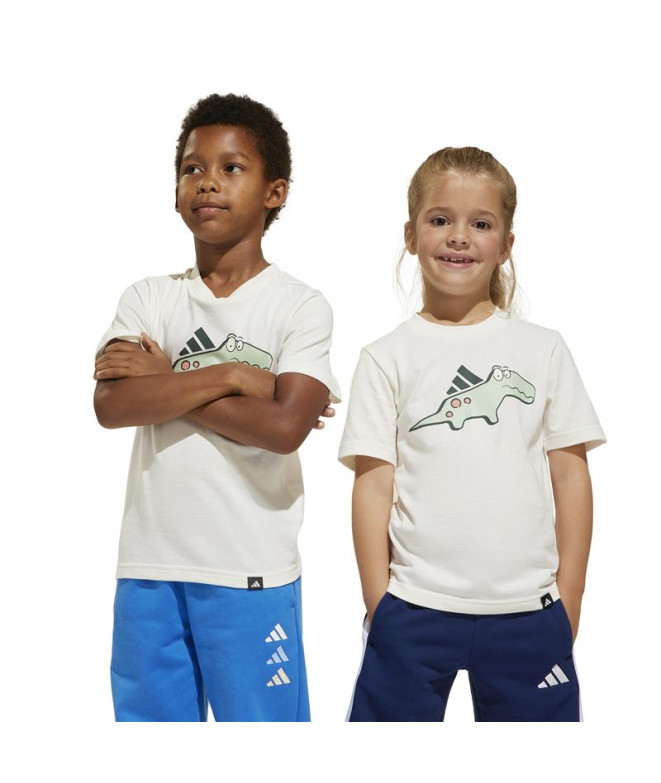 Camiseta adidas Lk Adrpt Infantil Branco