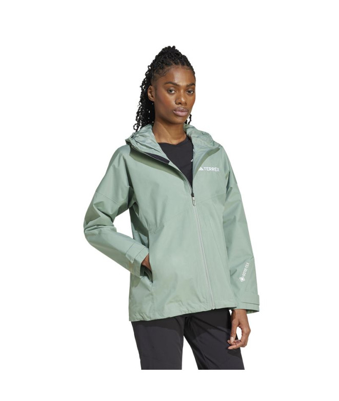 Veste de Montagne adidas Xpr 2L Gore Femme Verte