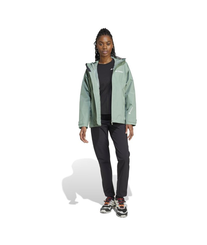 Veste de Montagne adidas Xpr 2L Gore Femme Verte