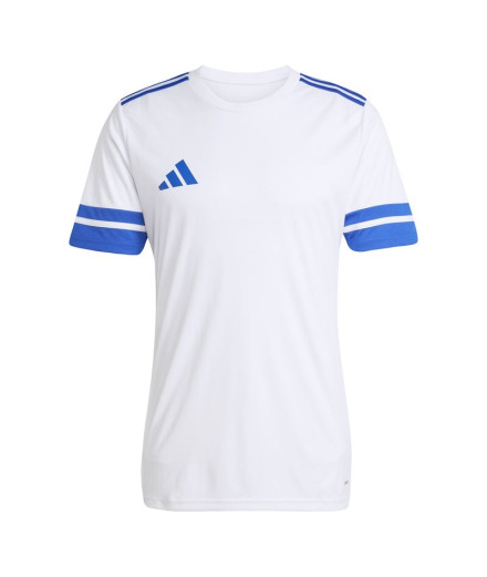 T-shirt de Football adidas Squadra25 Jsy Homme Blanc/Bleu