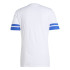 Camiseta de Futebol adidas Squadra25 Jsy Homem Branco/Azul