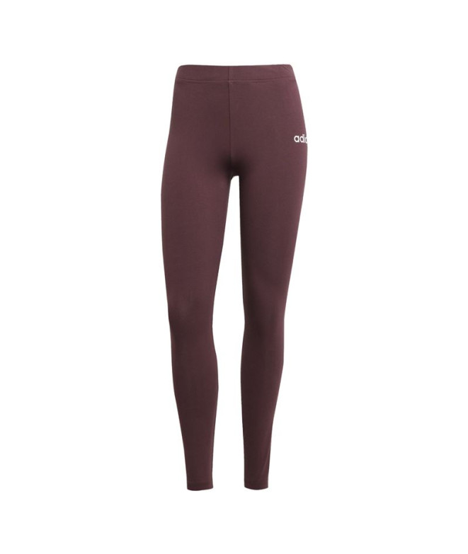 Collants adidas Lin Sj Femme Rubaur/Blanc