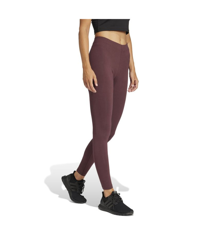 Collants adidas Lin Sj Femme Rubaur/Blanc