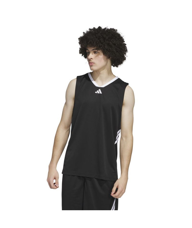 T-shirt de Basket-ball adidas 3-Stripes Tank...