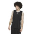 Camiseta de Basquetebol adidas 3-Stripes Tank Homem Preto/Branco
