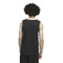 Camiseta de Basquetebol adidas 3-Stripes Tank Homem Preto/Branco