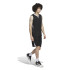 Camiseta de Basquetebol adidas 3-Stripes Tank Homem Preto/Branco