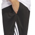 Pantalones de Baloncesto adidas 3 Bandas Hombre Negro/Blanco
