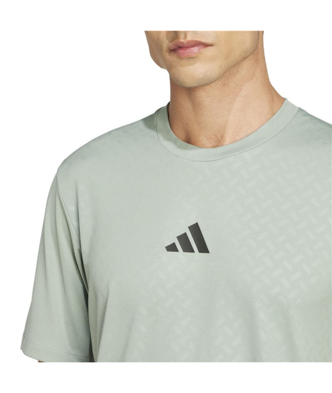 Camiseta de Fitness adidas Power 3Bandas Homem...