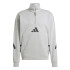 Sweat adidas Z.N.E. H-Zip Homme Gris