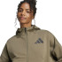Sudadera Adidas Z.N.E. Fz Mujer Verde Oscuro