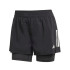 Pantalons de Running adidas Own the Run 2In1 Femme Noir