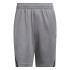 Pantalones de Baloncesto adidas 3-Stripes Short Hombre Gris/Negro