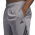 Pantalones de Baloncesto adidas 3-Stripes Short Hombre Gris/Negro