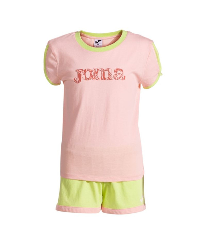 Chándal De Montaña Joma Camp Rosa Lima Niña