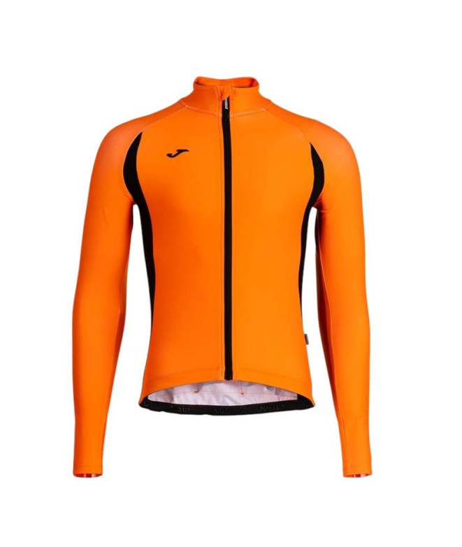 Chaqueta De Ciclismo Joma Crono Naranja Flúor Infantil