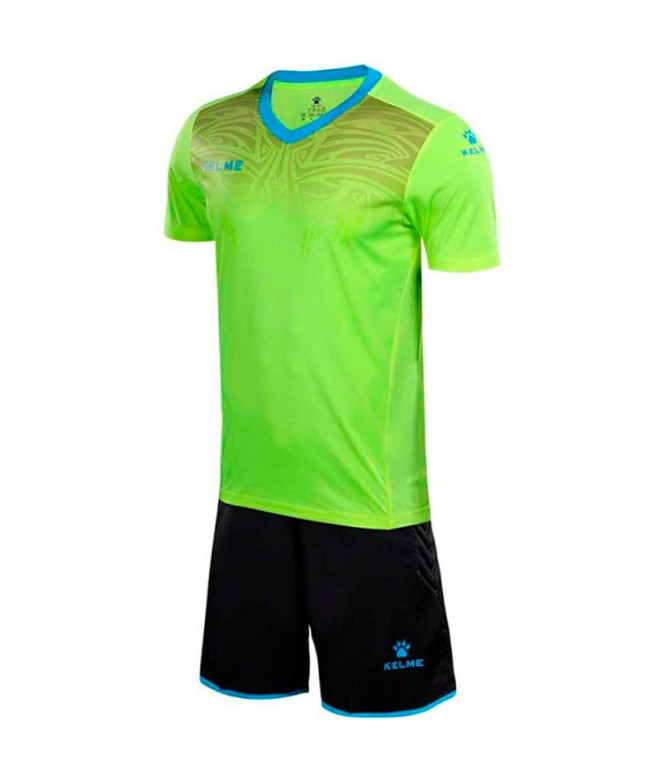 Ensemble de Football Kelme Set M/C Gardien Zamora Homme Jaune-Noir
