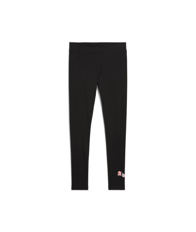 Mallas De Fitness Puma Ess Logo Lab Mujer Negro
