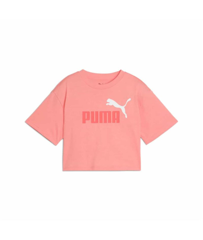 Camiseta Puma Essentials 2 Color No. 1 Lo,Pink Fruit, Niña