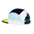 Boné Ciele GOCap-Field-IconicBar Branco-Negro