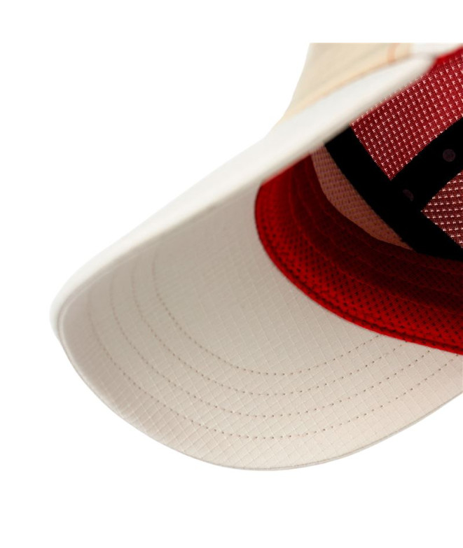 Boné Ciele FSTCapSC-Field-IconicSL Safari-Vermelho