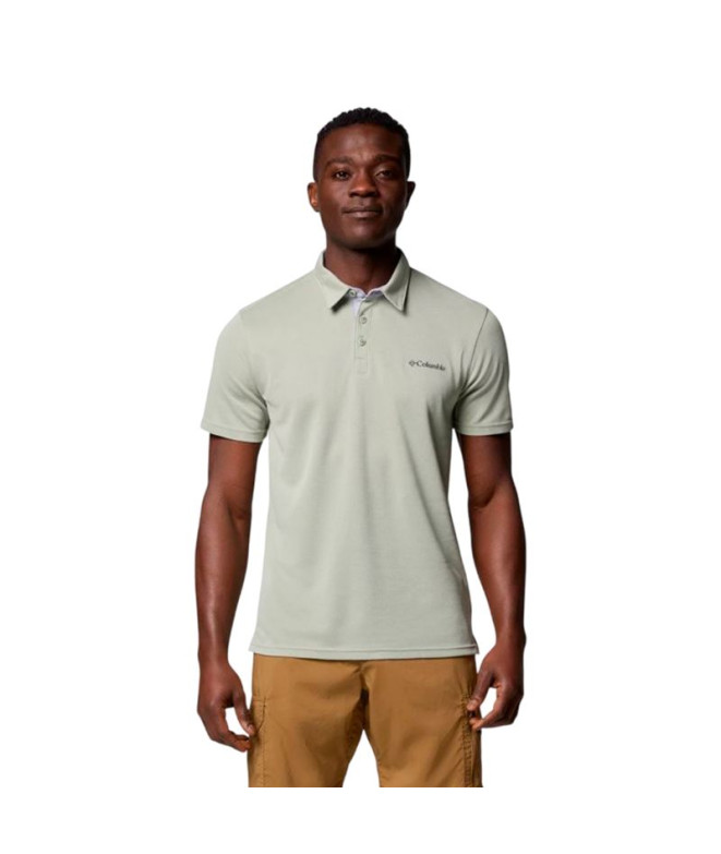 Polo de Montaña Columbia Nelson Point™ Hombre Verde