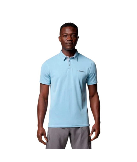 Polo de Montagne Columbia Nelson Point™ Homme Bleu