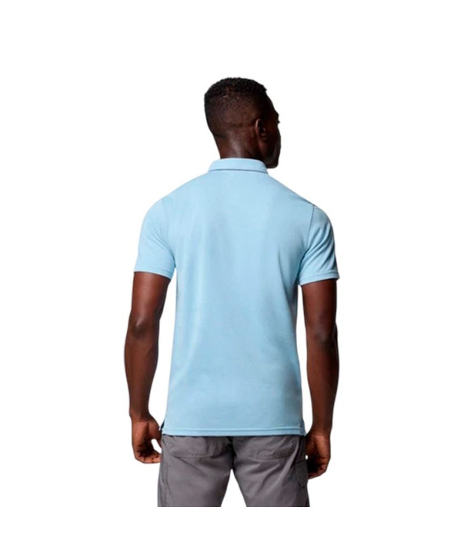 Polo de Montanha Columbia Nelson Point™ Homem Azul