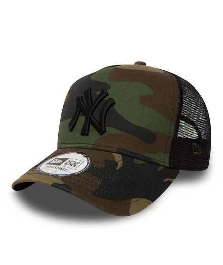 Boné New Era Clean a Frame Trucker 9FORTY Camo