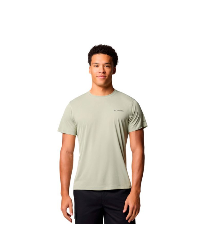 Camiseta de Montaña Columbia Zero Rules™ Light Ss Crew Hombre Verde