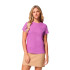 Camiseta de Montaña Columbia Zero Rules™ Light Ss Crew Mujer Morado