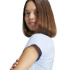 Camiseta adidas Linear Sj Mujer Azul/Blanco